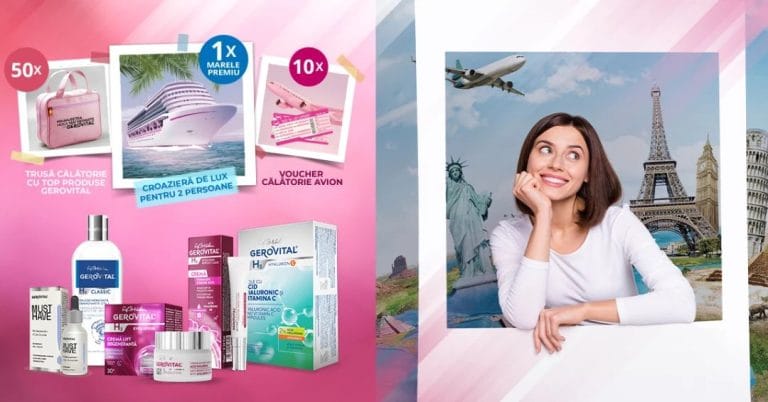 Câștigă o croazieră de vis în doi în valoare de 5.000 euro