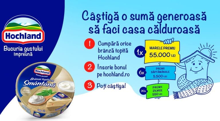 Câștigă 55.000 de lei ca să faci casa călduroasă