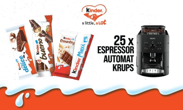Câștigă 25 espressoare automate Krups Espresseria