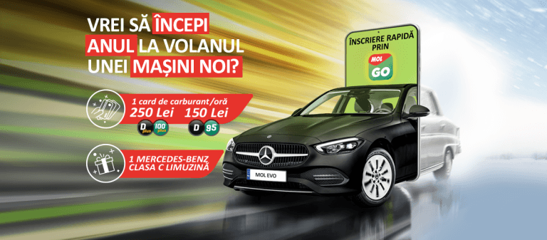 Câștigă o mașină Mercedes-Benz C180