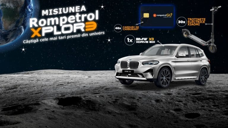 Câștigă o mașină BMW X3 xDrive20i
