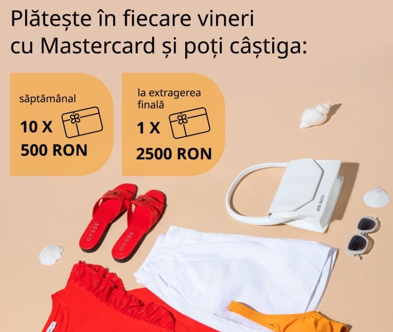 Câștigă un voucher Fashion Days în valoare de 2.500 lei