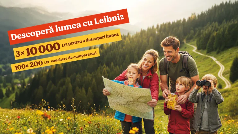 Câștigă 3 x 10.000 de lei pentru a descoperi lumea