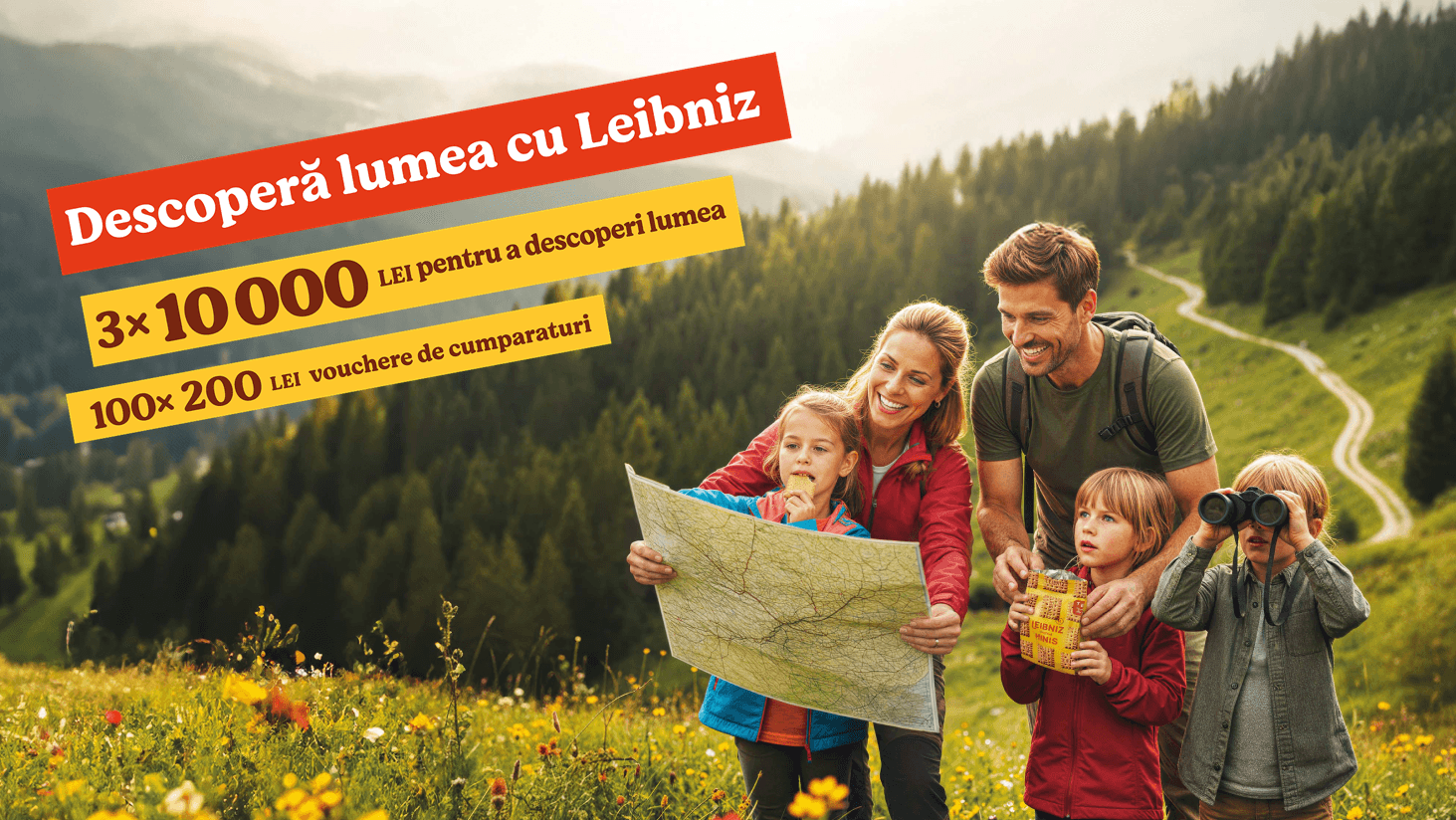 Câștigă 3 x 10.000 de lei pentru a descoperi lumea